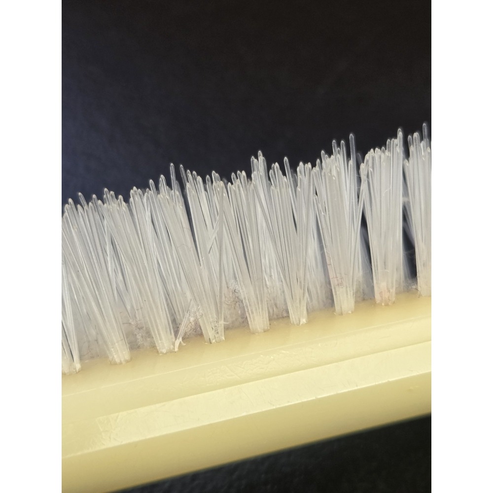 Stanley Lady Catherine Vintage All Nylon 5 Row Hairbrush Pre-owned-Ivory - Picture 10 of 14